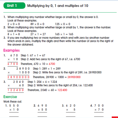 Lesson Note On MULTIPLICATION OF 3 DIGITS NUMBER - Mathematics Primary ...