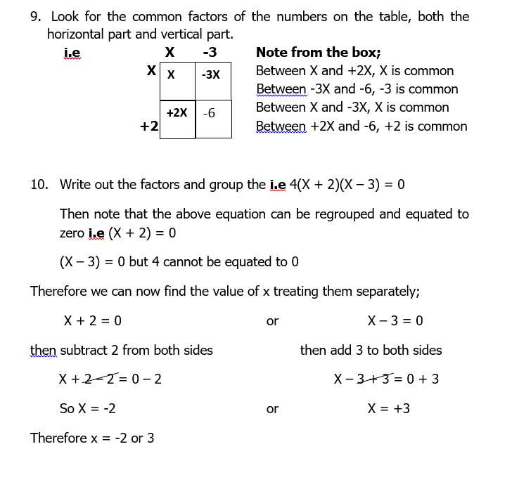 Algebraic Expressions