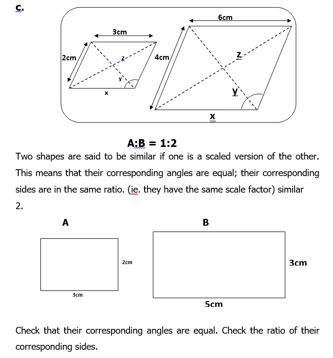 Similar Shapes 1