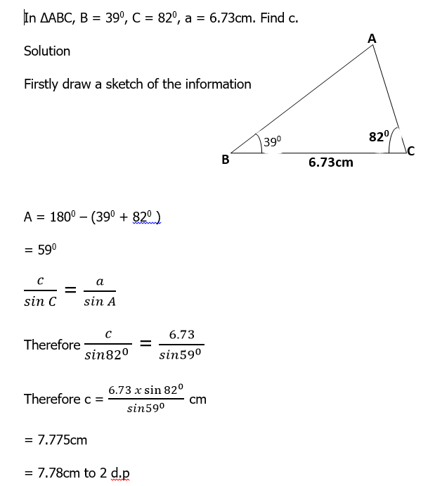 Trigonometry