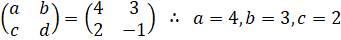 MATRICES