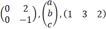 MATRICES