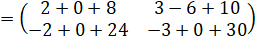 MATRICES II