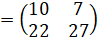 MATRICES II