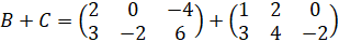 MATRICES II