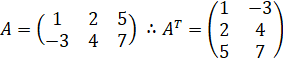 MATRICES II