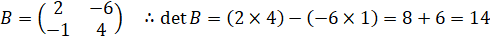 MATRICES II