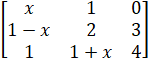 MATRICES II