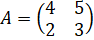 MATRICES II