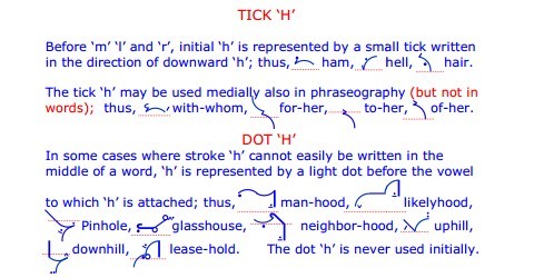 Shorthand principles 1