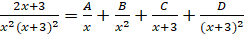 Partial Fractions Partial Fractions