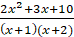 Partial Fractions