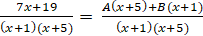 Partial Fractions Partial Fractions