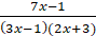 Partial Fractions