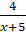 Partial Fractions