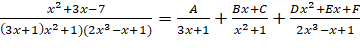 Partial Fractions Partial Fractions